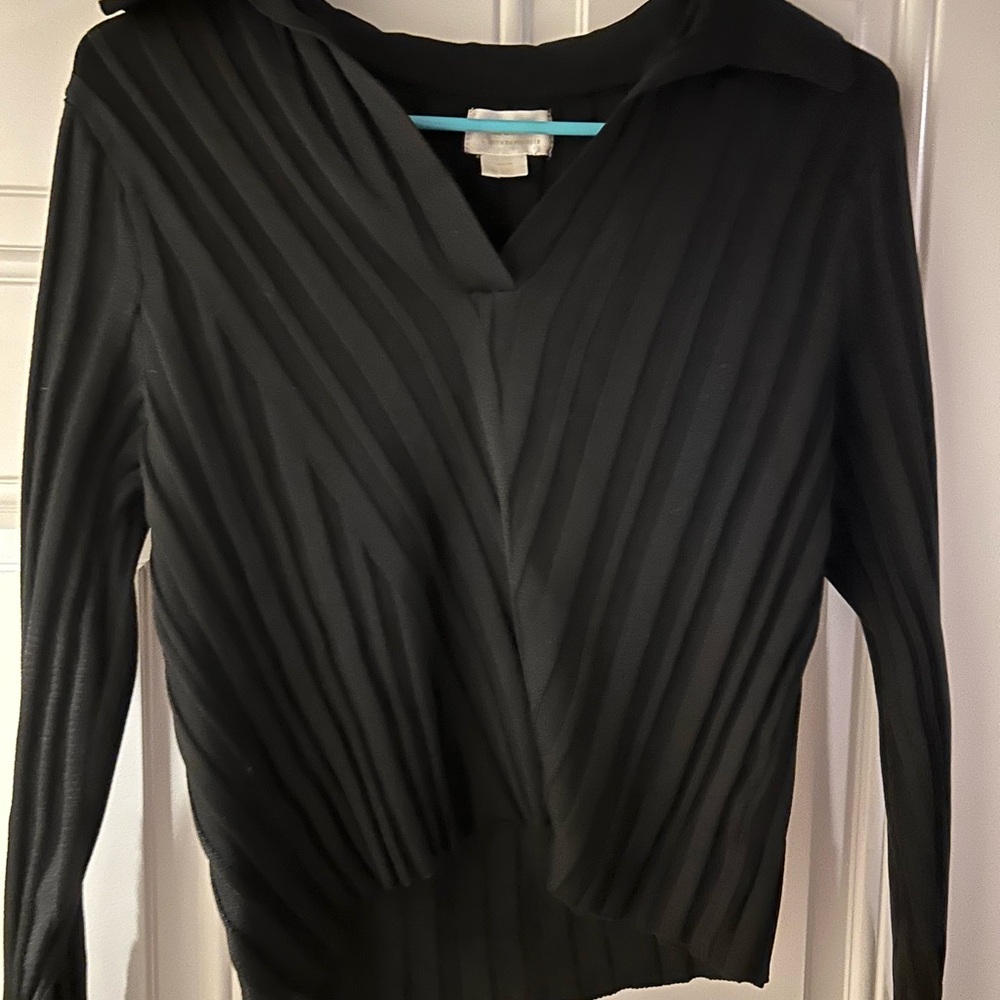 Anthropologie Maeve Black Women's Top